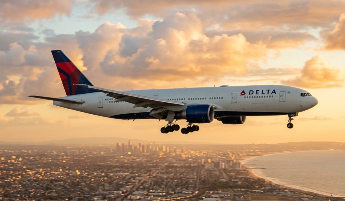 Delta flight dl275 japan diversion lax