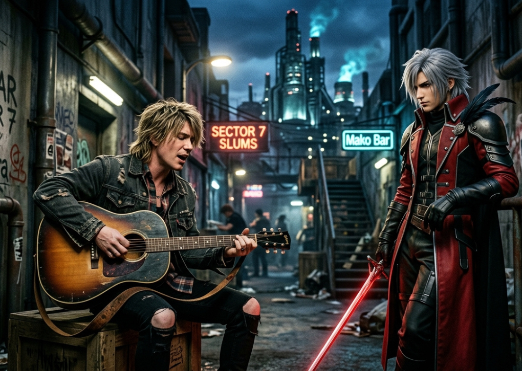 Young john rzeznik and genesis ff7