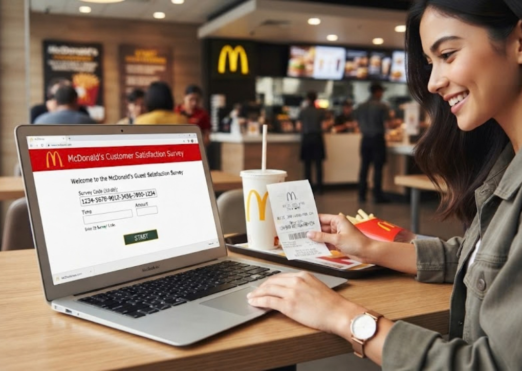 Mcdvoice.com survey with receipt